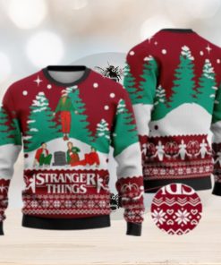 Cardinal Red Max Stranger Things Funny Ugly Christmas Sweater Gift For Men And Women