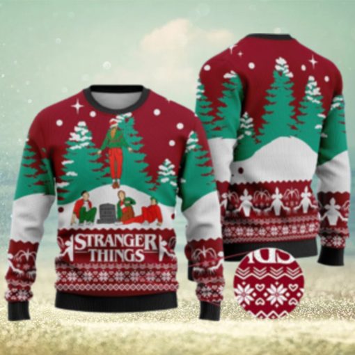 Cardinal Red Max Stranger Things Funny Ugly Christmas Sweater Gift For Men And Women