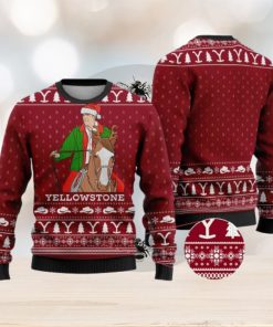 Cardinal Red Yellowstone Funny Ugly Christmas Sweater Gift For Men And Women