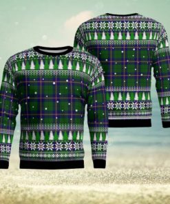 Carmichael Modern Tartan Christmas Ugly Sweater 3D Gift For Men And Women