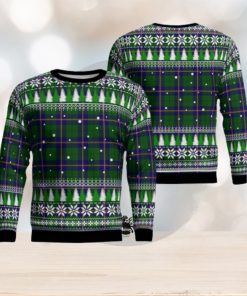 Carmichael Modern Tartan Christmas Ugly Sweater 3D Gift For Men And Women