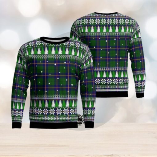 Carmichael Modern Tartan Christmas Ugly Sweater 3D Gift For Men And Women