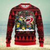 Anaheim Ducks Minion Christmas Ugly Sweater