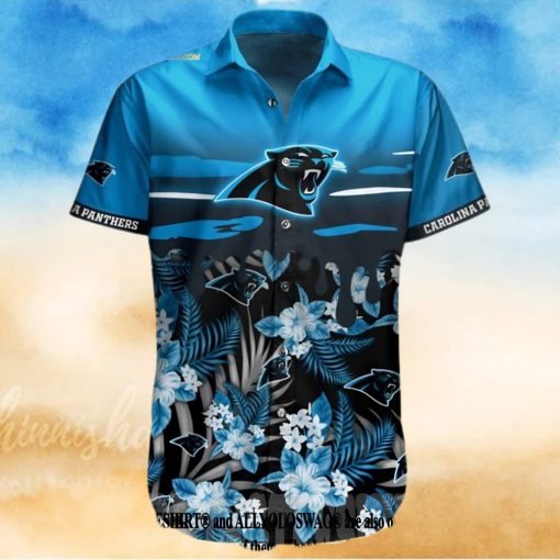 Carolina Panthers All Over Print Hawaiian Shirt