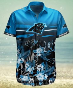 Carolina Panthers All Over Print Hawaiian Shirt