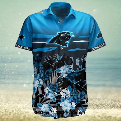 Carolina Panthers All Over Print Hawaiian Shirt