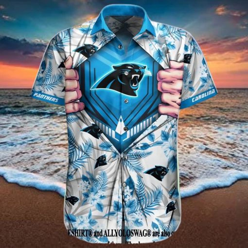 Carolina Panthers Grateful Dead Full Printed Hawaiian Shirt