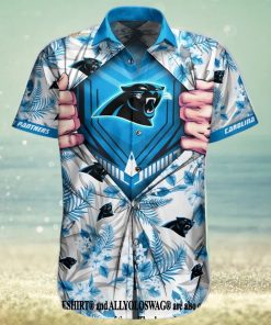 Carolina Panthers Grateful Dead Full Printed Hawaiian Shirt