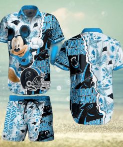 Carolina Panthers NFL 3D Hawaiian Shirt And Shorts For Men And Women Gift Fans