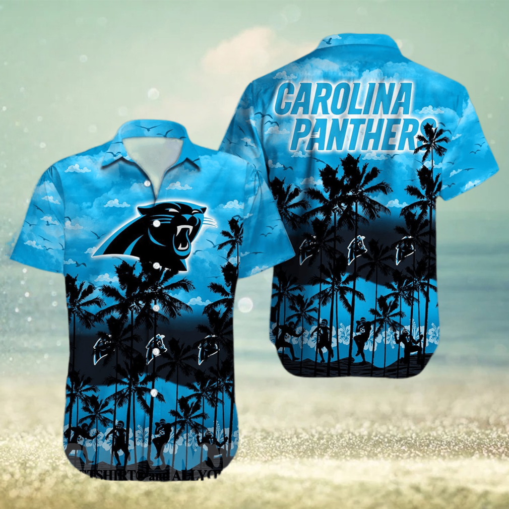 Carolina Panthers All Over Print Hawaiian Shirt - Limotees