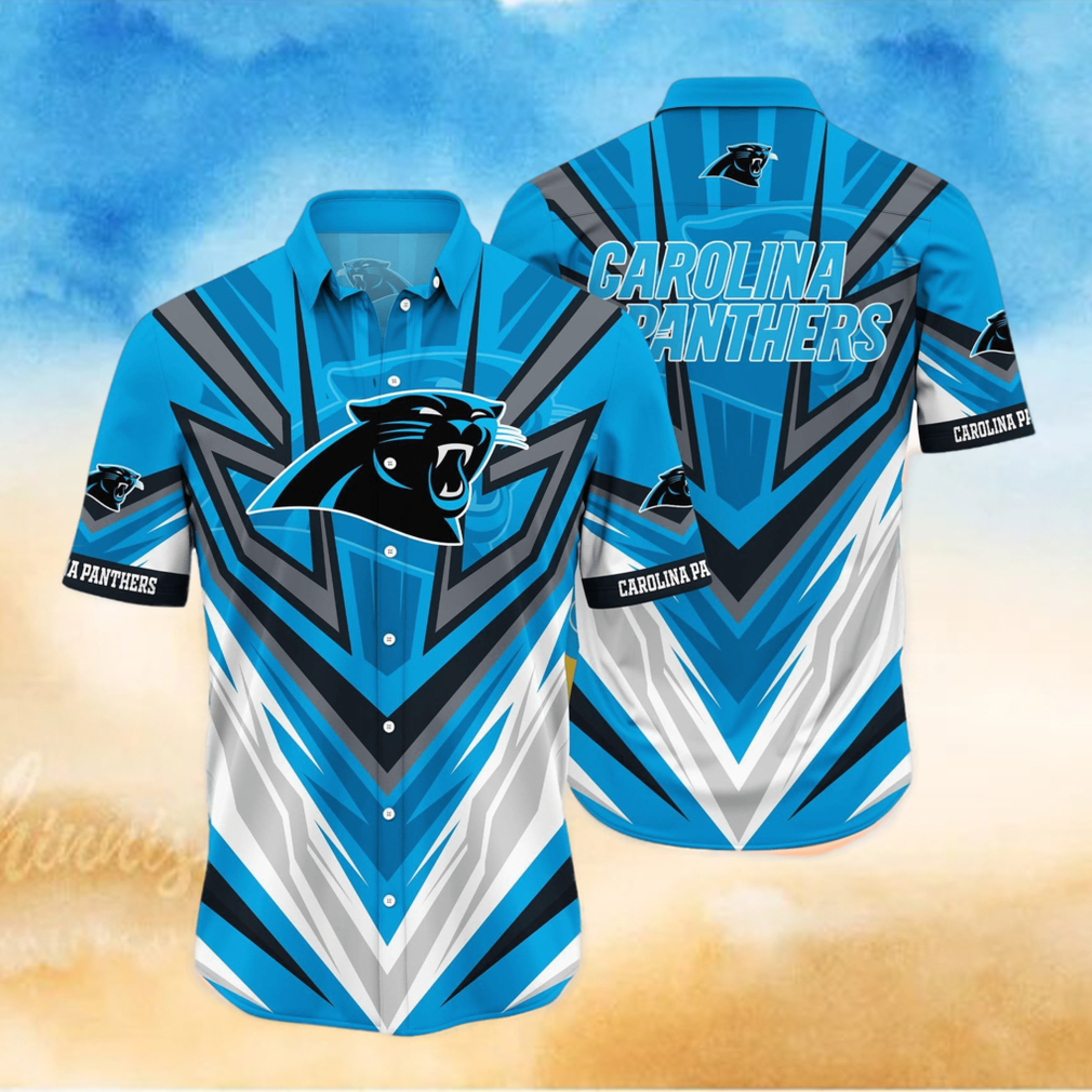 NFL Carolina Panthers Hawaiian Shirt Special Floral Tropical Team Spirit -  Limotees