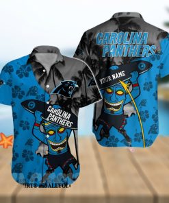 Carolina Panthers NFL All Over Printed 3D Vacation Hawaiian Shirt