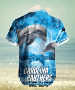 Carolina Panthers NFL Classic Full Printed Hawaiian Beach Shirt