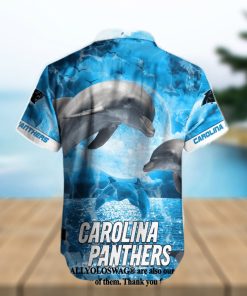 Carolina Panthers NFL Classic Full Printed Hawaiian Beach Shirt