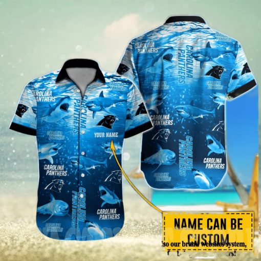 Carolina Panthers NFL Custom Unisex Hawaiian Shirt