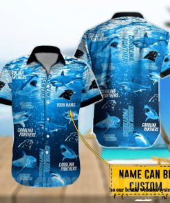 Carolina Panthers NFL Custom Unisex Hawaiian Shirt