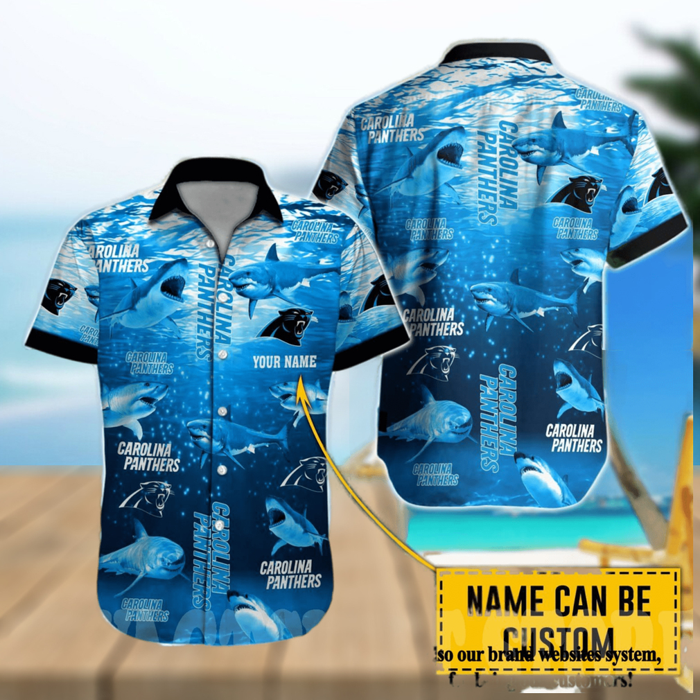 Carolina Panthers NFL 3D Full Printed Hawaiian Aloha Shirt - Limotees