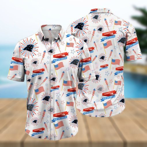 Carolina Panthers NFL Design 8 Beach Hawaiian Shirt Men And Women For Fans Gift