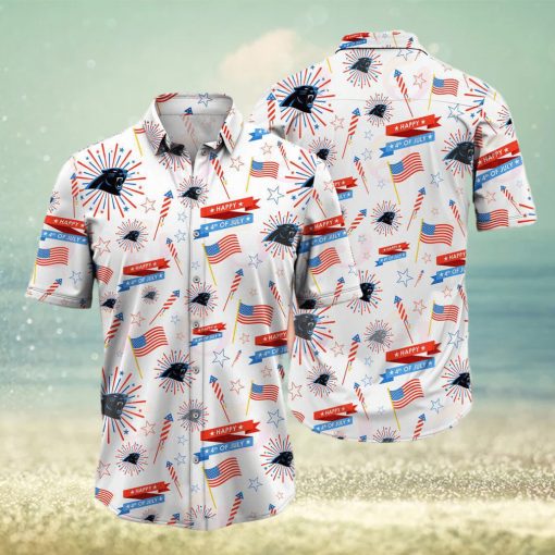 Carolina Panthers NFL Design 8 Beach Hawaiian Shirt Men And Women For Fans Gift