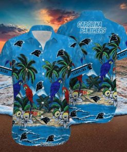 Carolina Panthers NFL Football Hawaiian Shirt Graphic Summer Tropical Pattern New Trends Gift For Men Women