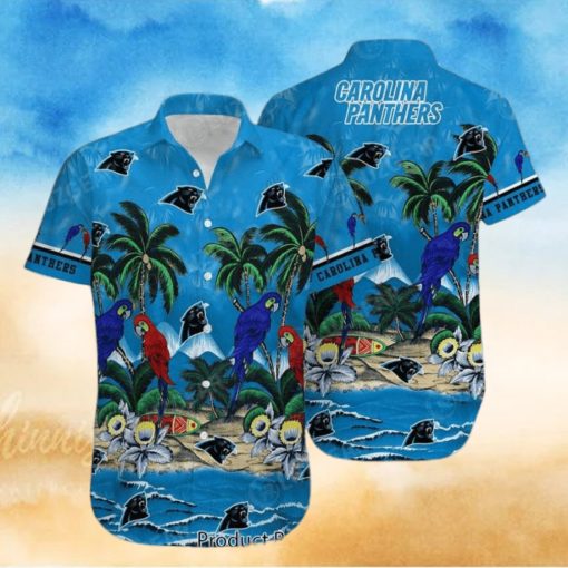 Carolina Panthers NFL Football Hawaiian Shirt Graphic Summer Tropical Pattern New Trends Gift For Men Women