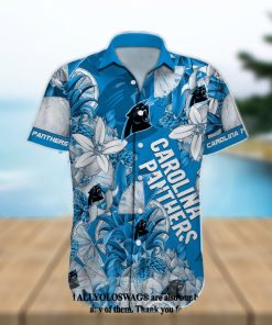 Carolina Panthers NFL For Sport Fan Full Printed Personalized Hawaii Shirt