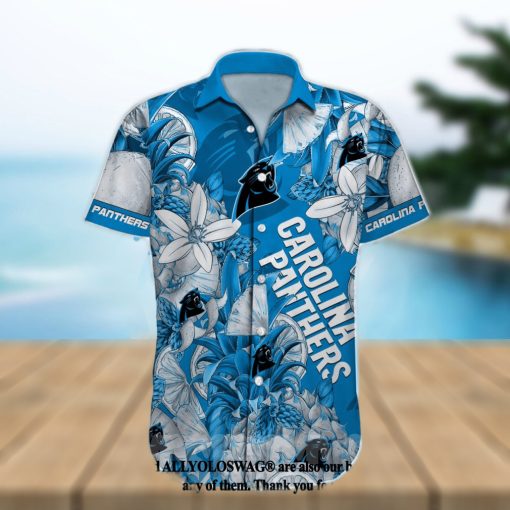 Carolina Panthers NFL For Sport Fan Full Printed Personalized Hawaii Shirt