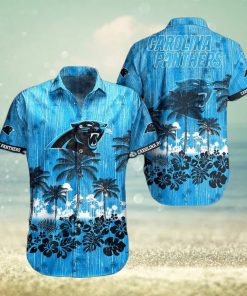 Carolina Panthers NFL Graphic Tropical Pattern Style Summer 3D Hawaiian Shirt And Shorts For Men And Women Gift Fans