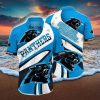 Carolina Panthers Short Sleeve Button Up Tropical Aloha Hawaiian Shirts For Men Women Shirt