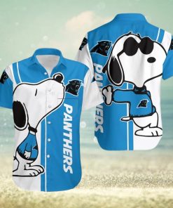 Carolina Panthers Snoopy Lover 3D Printed Hawaiian Shirt