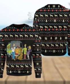 Cartoon Characters Scooby Doo Ugly Sweater Party