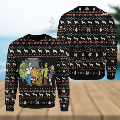 Cartoon Characters Scooby Doo Ugly Sweater Party