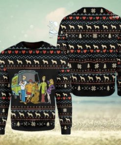 Cartoon Characters Scooby Doo Ugly Sweater Party