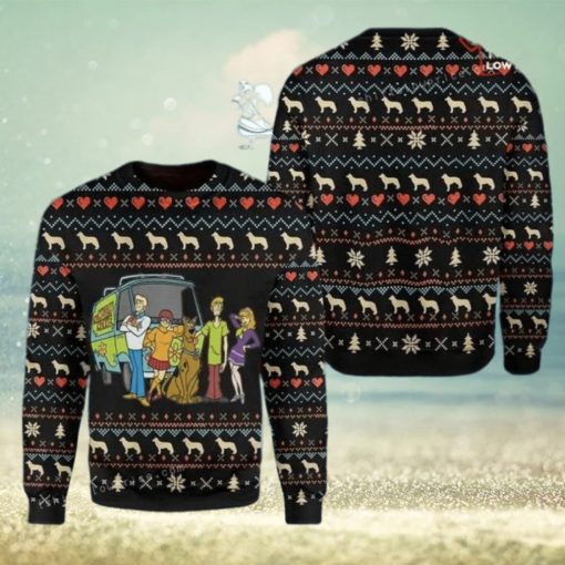 Cartoon Characters Scooby Doo Ugly Sweater Party