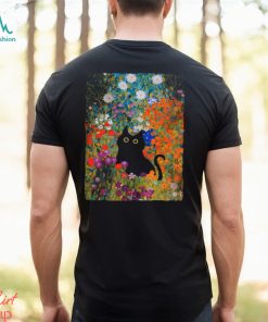 Cat Flower Classic T Shirt