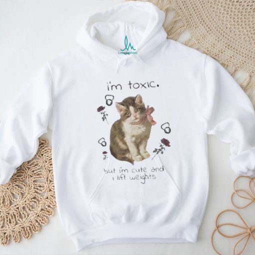 Cat I’M Toxic But I’M Cute And I Lift Weights 2023 Long Sleeve T Shirt