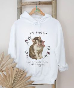 Cat I’M Toxic But I’M Cute And I Lift Weights 2023 Long Sleeve T Shirt