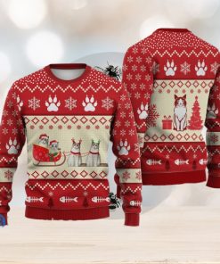 Cat Lover Ragdoll Cat Reindeer Ugly Christmas Sweater