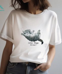 Cat lazy days marco island shirt