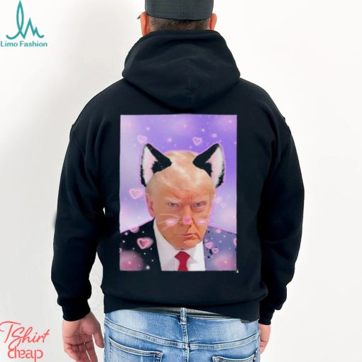 Catboy Trump Mugshot Cringey shirt