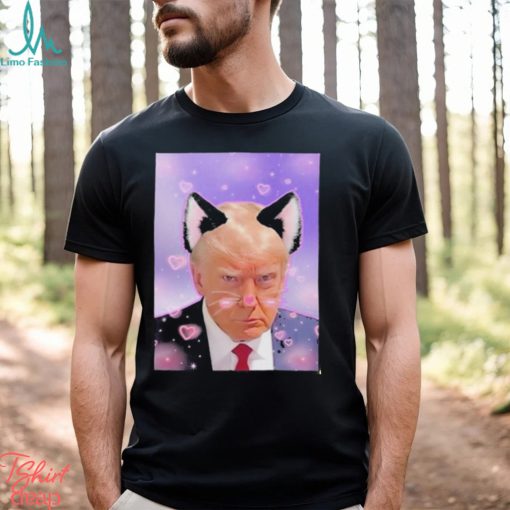 Catboy Trump Mugshot Cringey shirt