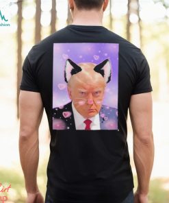 Catboy Trump Mugshot Cringey shirt