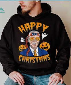 Caterpillar Joe Biden Confused Happy Christmas Funny Halloween T shirt