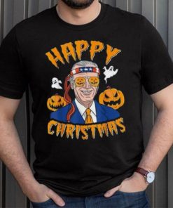Caterpillar Joe Biden Confused Happy Christmas Funny Halloween T shirt