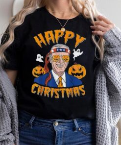 Caterpillar Joe Biden Confused Happy Christmas Funny Halloween T shirt