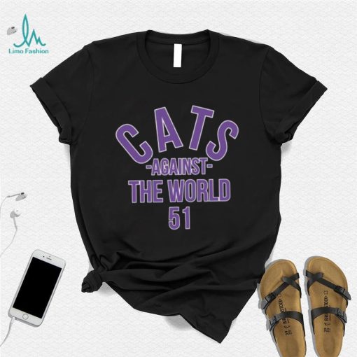 Cats Against The World 51 Pat Fitzgerald Shirt