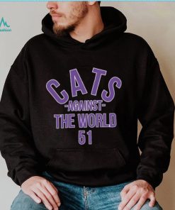 Cats Against The World 51 Pat Fitzgerald Shirt