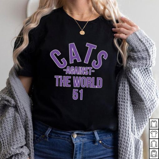 Cats Against The World 51 Pat Fitzgerald Shirt