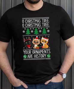 Cats Christmas Funny Cat Pajama For Cat Lovers Family Xmas Unisex Shirt