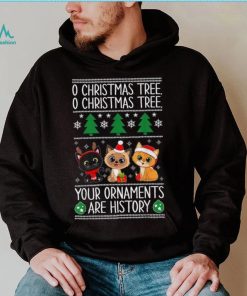 Cats Christmas Funny Cat Pajama For Cat Lovers Family Xmas Unisex Shirt